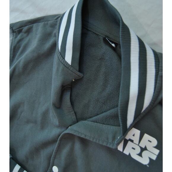 Star Wars Varsity Jacket Full Button Up Medium (No Tag) - Picture 6 of 10